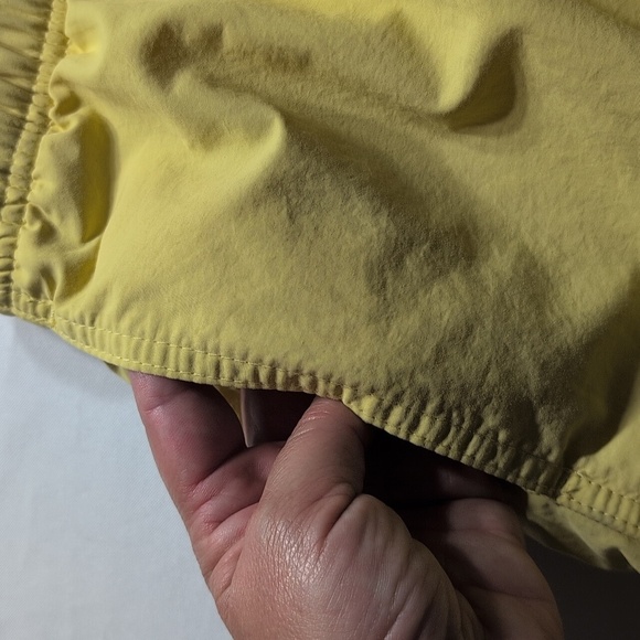 Goodfellow'l Light Yellow Drawstring Yough Shorts - Picture 2 of 7